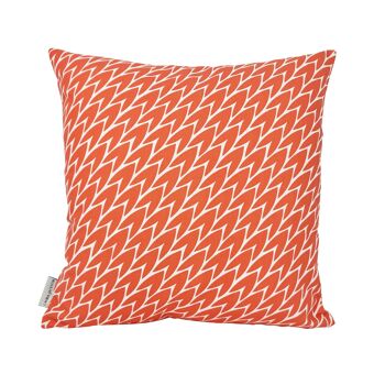Coussin Feuille / Corail
