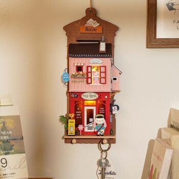 Porte-clés DIY Love Post Office, Robotime, DS021, 14x4,7,30 cm 4