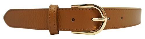 Ceinture en cuir Camel 2230