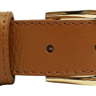 Leather belt Camel 2230