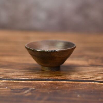Taza de cerámica al horno de leña Lin's Ceramics Studio 60 ml