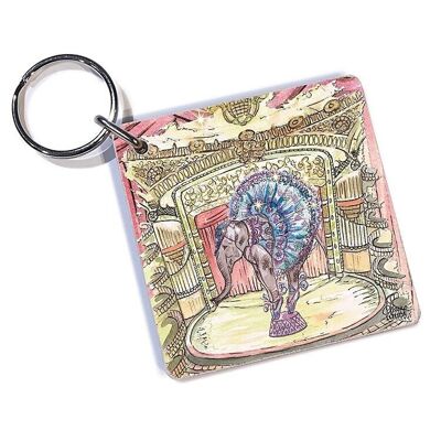 Keyring - Elephant In The City