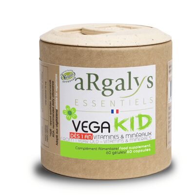 Vega Kid - Vitamine e Minerali per Bambini - 60 Softgels