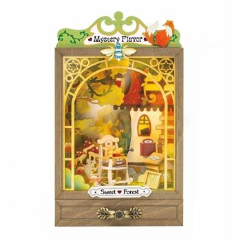 Maison de poupée DIY Sweet Forest, Robotime, DS026, 10,4x8,2x18,4 1