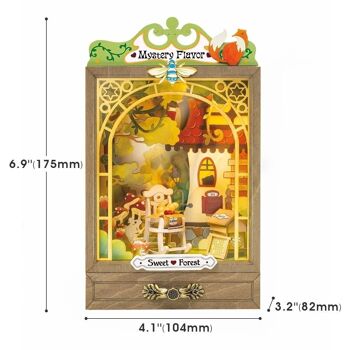 Maison de poupée DIY Sweet Forest, Robotime, DS026, 10,4x8,2x18,4 5