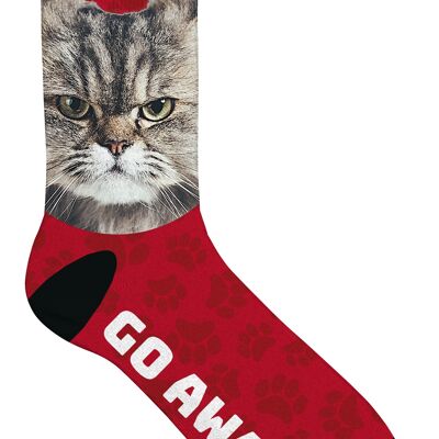 Sock Cat go Away 33-38