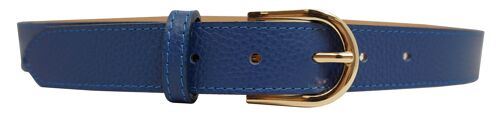 Ceinture en cuir Bleu 2230