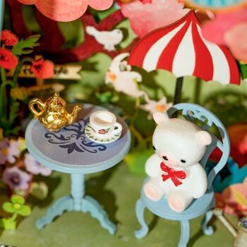 Maison de poupée DIY Bear's Sweetie, Robotime, DS024, 10,4x8,2x17,8 cm 4