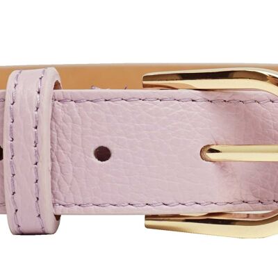 Leather belt Violet 2230