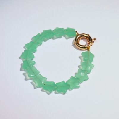 Pulsera holbox - estrella salvia