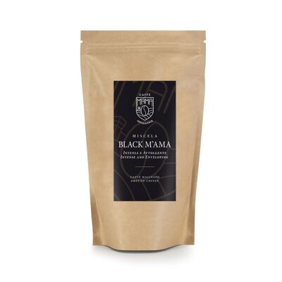 BLACK MAMA Café molido - Espresso italiano clásico 250g