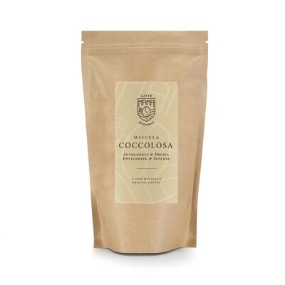COCCOLOSA Gemahlener Kaffee - Reichhaltige und weiche Mischung 250-g-Beutel