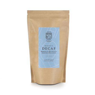 DECAF Café molido descafeinado con un sabor único -250g