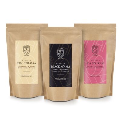 M'AMA MIXED PACK Cassetta miscela di caffè macinato 250g x 24