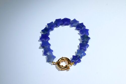 Bracelet Holbox - étoile bleue