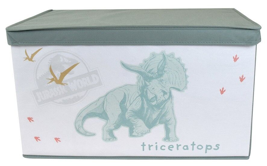 SCATOLA GIOCATTOLI PIEGHEVOLE JURASSIC WORLD