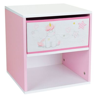 UNICORN BEDSIDE WITH DRAWER