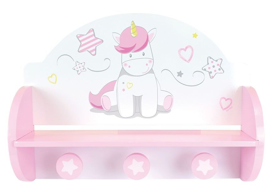 EINHORN HOLZ KLEIDERBÜGEL REGAL