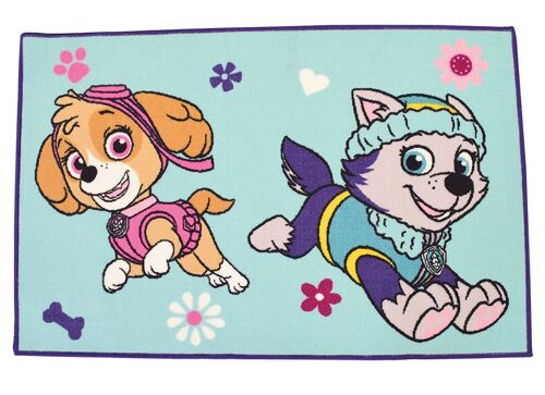 PAT'PATROUILLE FILLE TAPIS 120x80CM