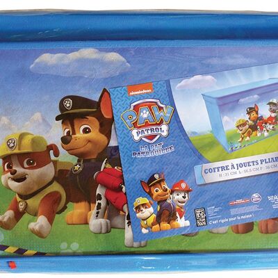 CAJA DE JUGUETES PLEGABLE PAW PATROL