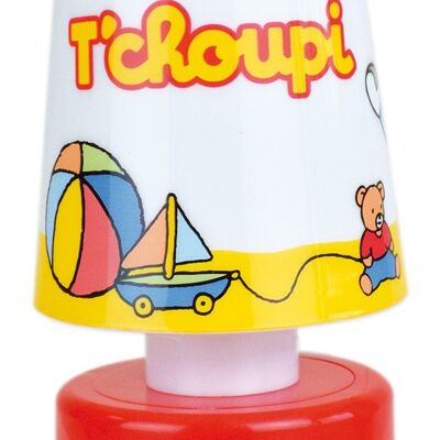 T'CHOUPI VEILLEUSE A POUSSOIR 11,5CM