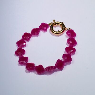 Holbox Bracelet - Pink Treffle