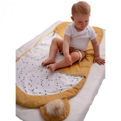 Sleeping bag dream catcher (light) Triangles Mustard  - 120x60 cm