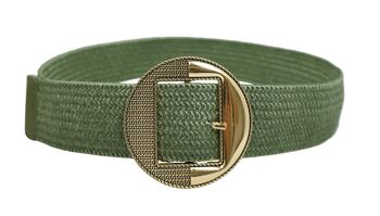 Ceinture Elastique Vert CT3406 1