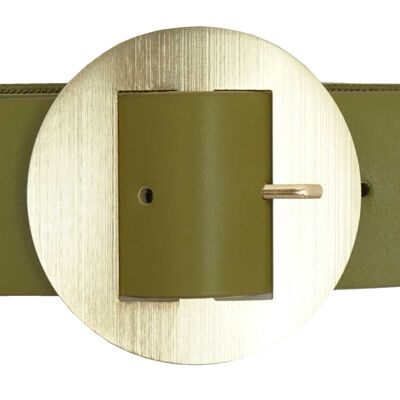 Ceinture Elastique Vert Olive CT3387