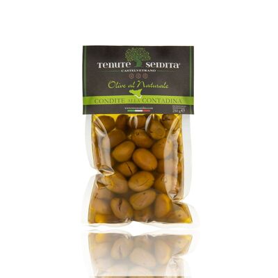 Olives assaisonnées en sachet