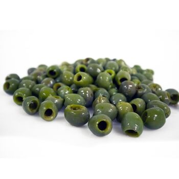 Olives dénoyautées en pot de verre 2