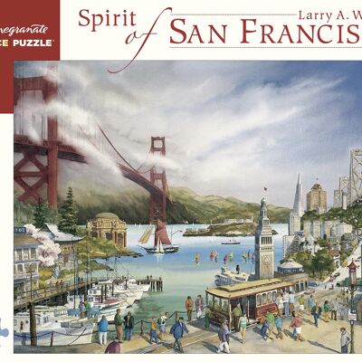 Larry A. Wilson: Spirit of San Francisco 1000-Piece Jigsaw Puzzle