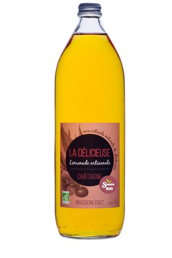 Limonade BIO La délicieuse Châtaigne 1L