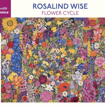 Rosalind Wise: Flower Cycle 1000-Piece Jigsaw Puzzle