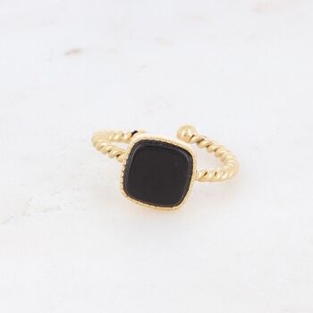 Bague Chloefina - Onyx 3