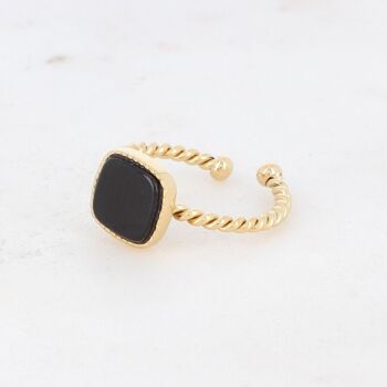 Bague Chloefina - Onyx 2