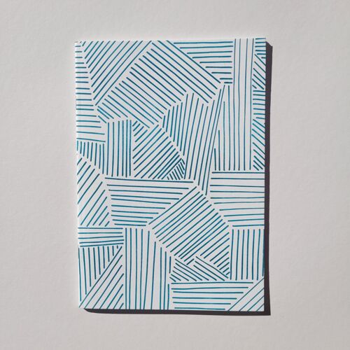 teal | carnet A5