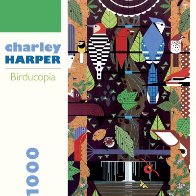 Charley Harper: Birducopia 1,000-piece Jigsaw Puzzle