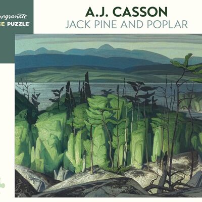 A.J. Casson: Jack Pine and Poplar 1,000-piece Jigsaw Puzzle
