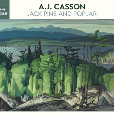 A.J. Casson: Jack Pine and Poplar 1,000-piece Jigsaw Puzzle