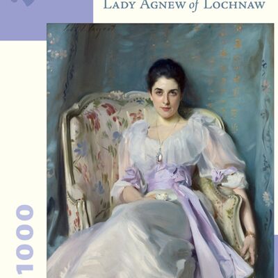 John Singer Sargent: Lady Agnew of Lochnaw 1,000-piece Jigsaw Puzzle