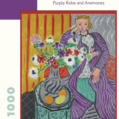 Henri Matisse: Purple Robe and Anemones 1,000-piece Jigsaw Puzzle