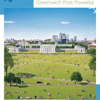 Emma Haworth: Greenwich Park Proverbs 1,000-piece Jigsaw Puzzle