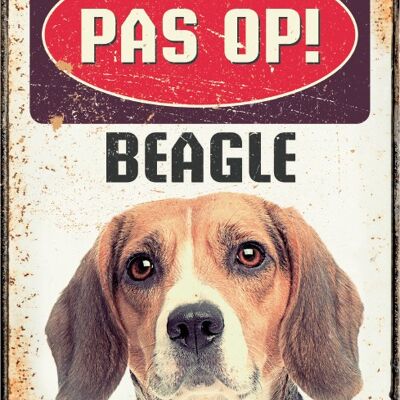 Bord Blik Beagle (v)