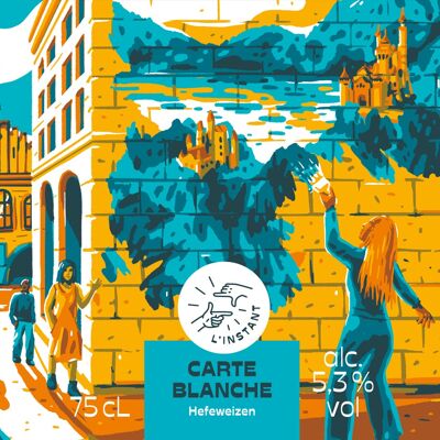 Carte Blanche (anteriormente Hefeweizen) 75cl