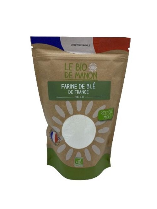 Farine de blé T65 de France