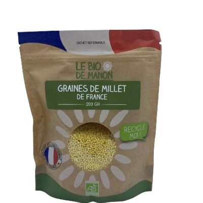 Millet seeds from France