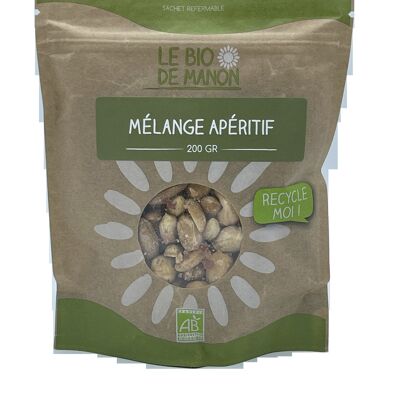 Mélange apéritif (arachides grillées salées,noix de cajou grillées salées,noisettes grillées salées,amandes grilées salées)