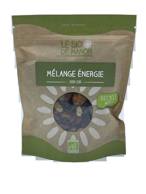 Mélange énergie (goji,cranberries,mures,physalis)