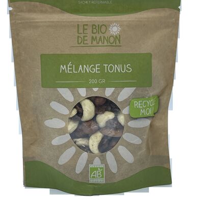 Mix tonico (uva sultanina, nocciole, mandorle, anacardi)